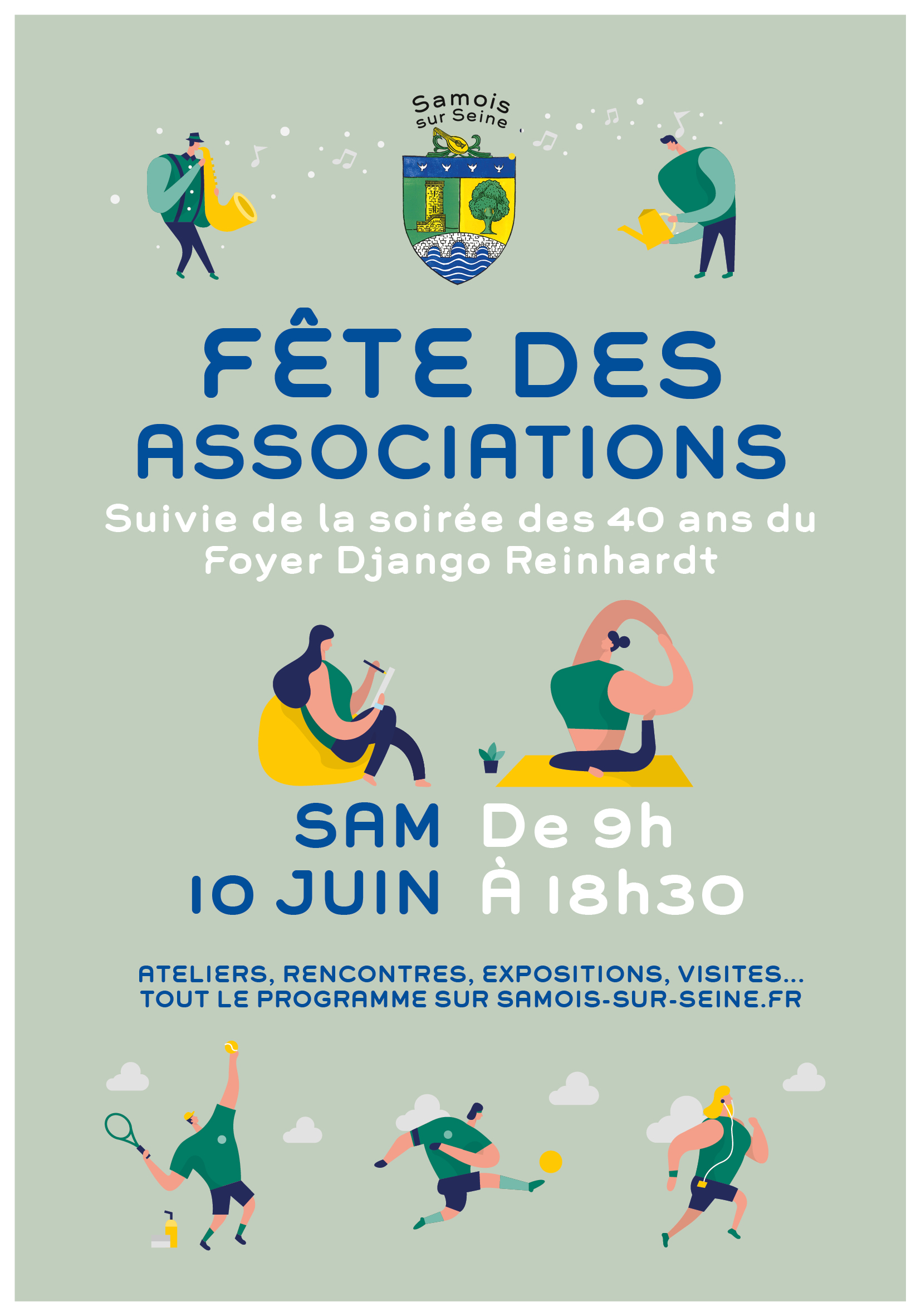 Fête des associations Samois-sur-Seine 2023