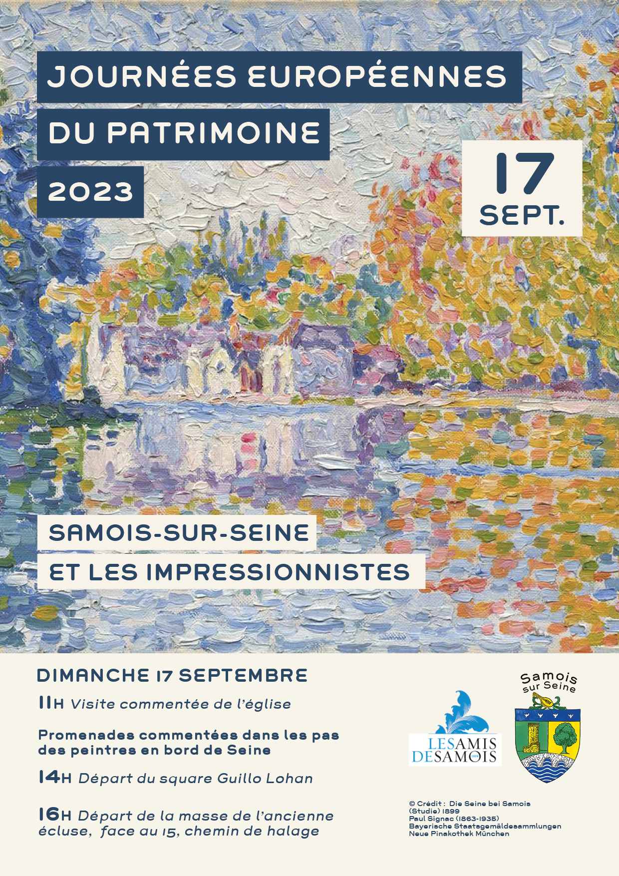 Les Journées Européennes du Patrimoine Samois-sur-Seine