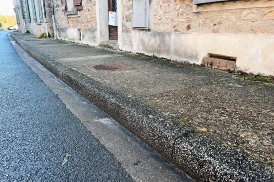 Trottoir Samois-sur-Seine