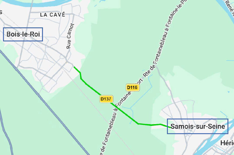 Chaucidou Bois-le-Roi - Samois